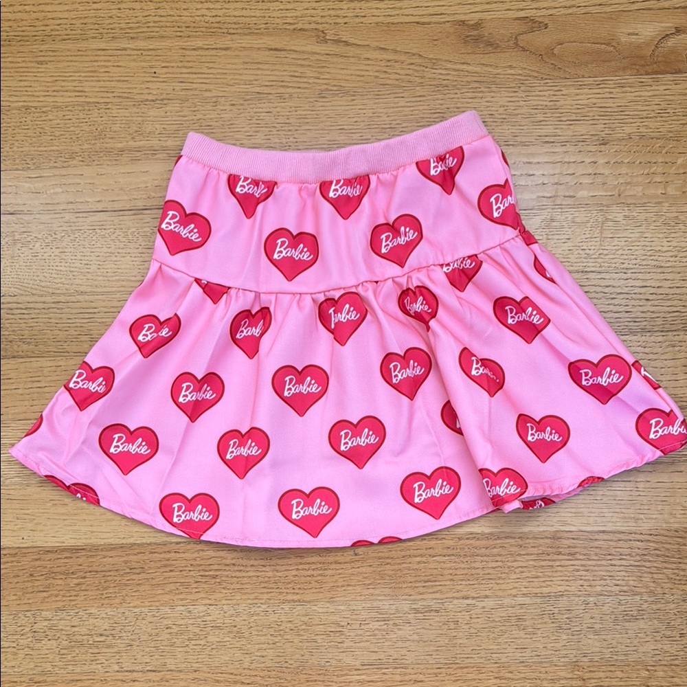PatPat Pink Barbie Heart Skirt 7/8